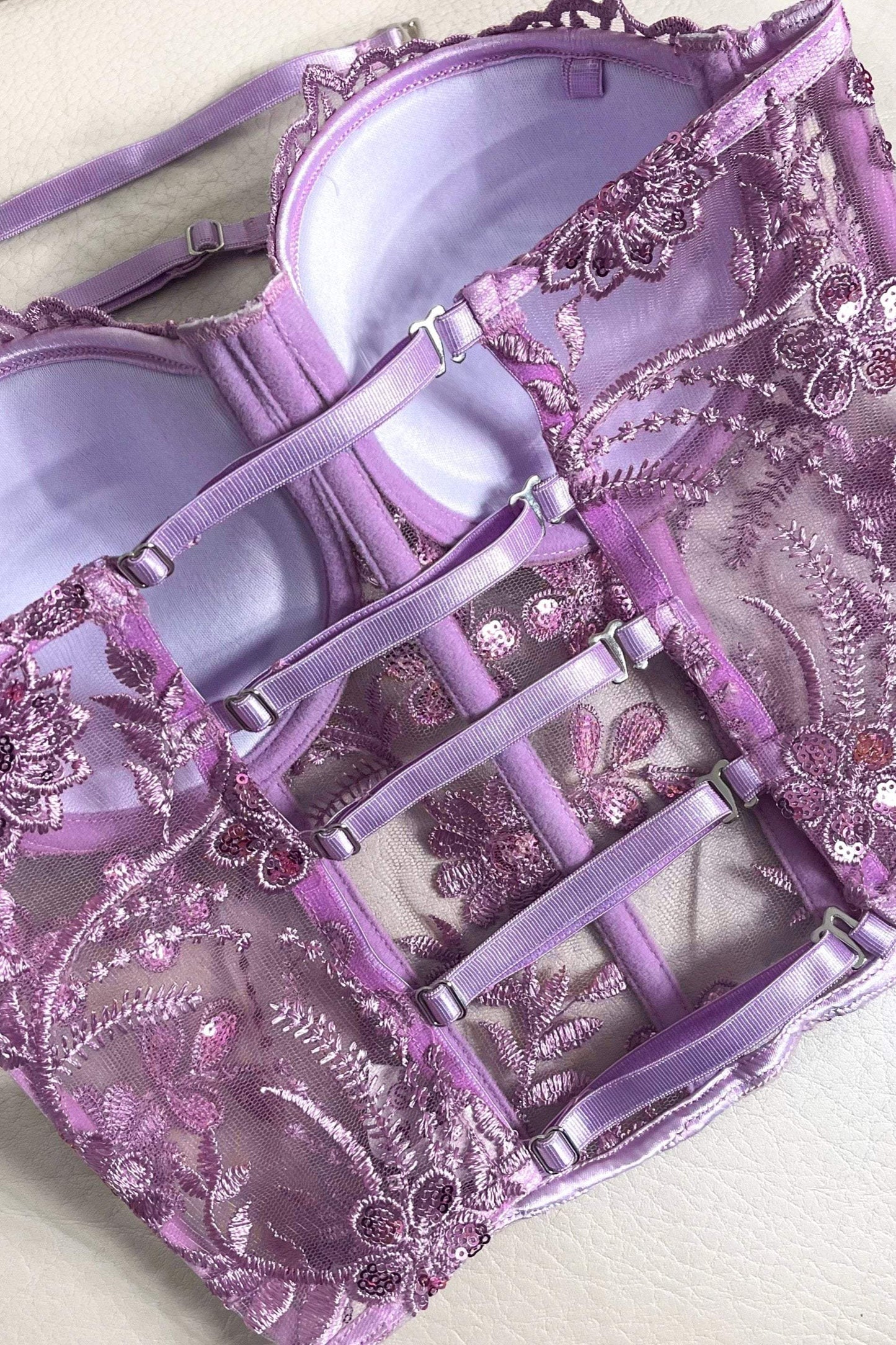 CORSET LILA