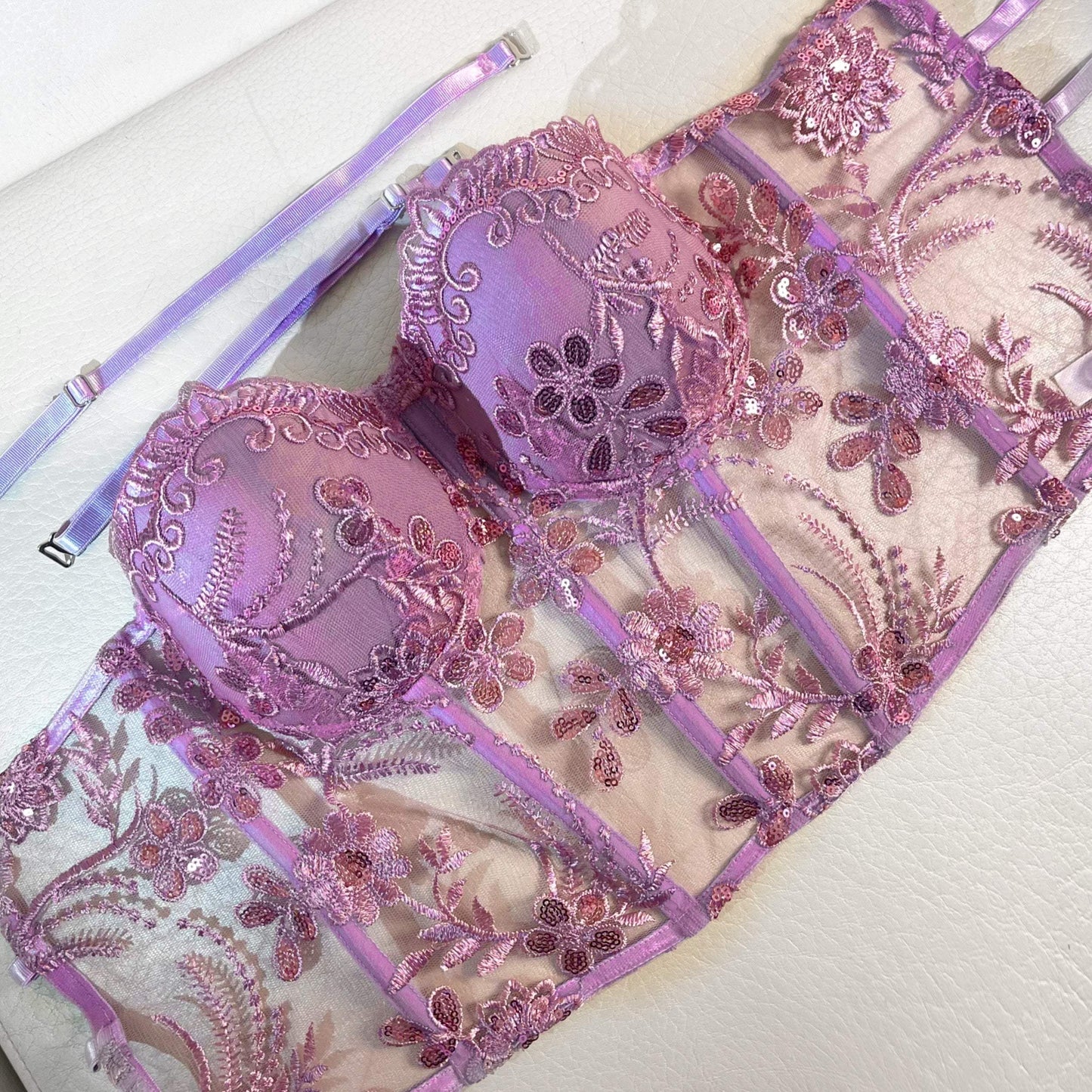 CORSET LILA